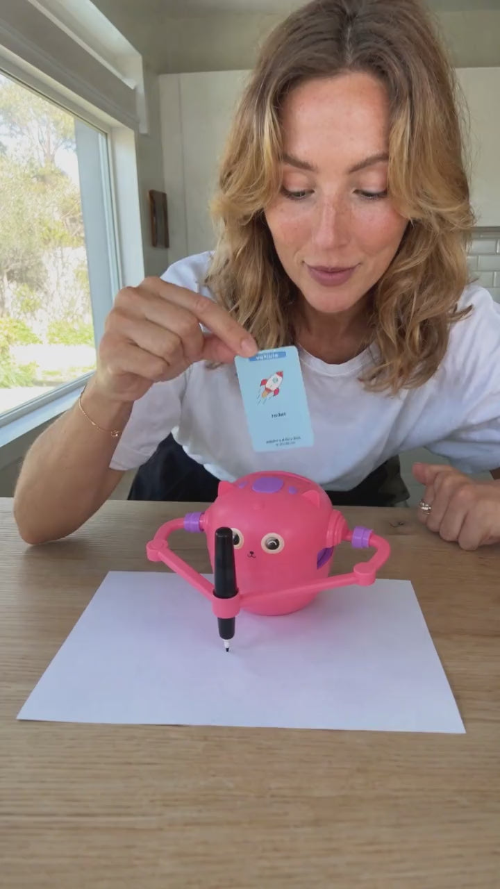 Jess, a mum, on why The Scribble Bot works for her five-year-old